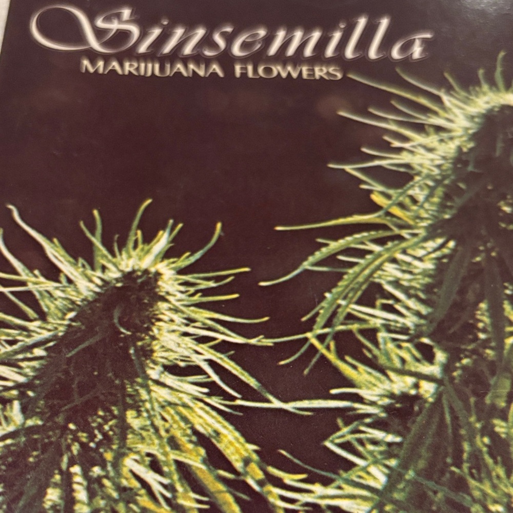 Sinsemilla Marijuana Flowers book